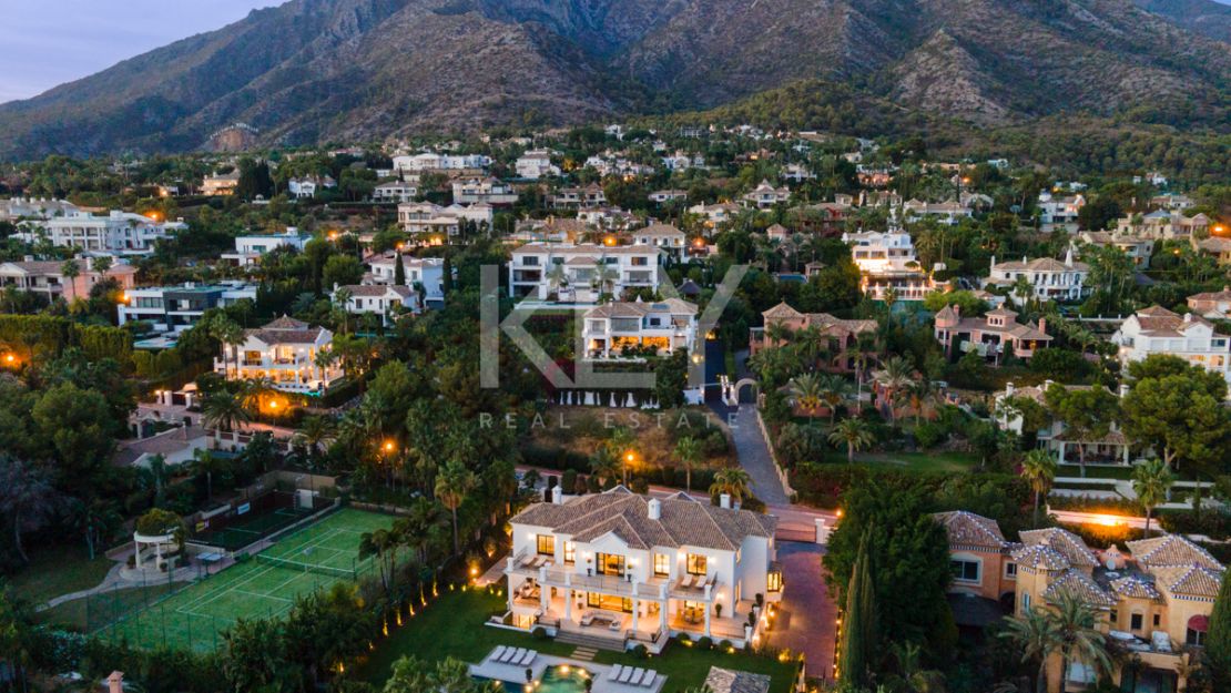 New exclusive Villa for Sale in Golden Mile, Sierra Blanca, Marbella 