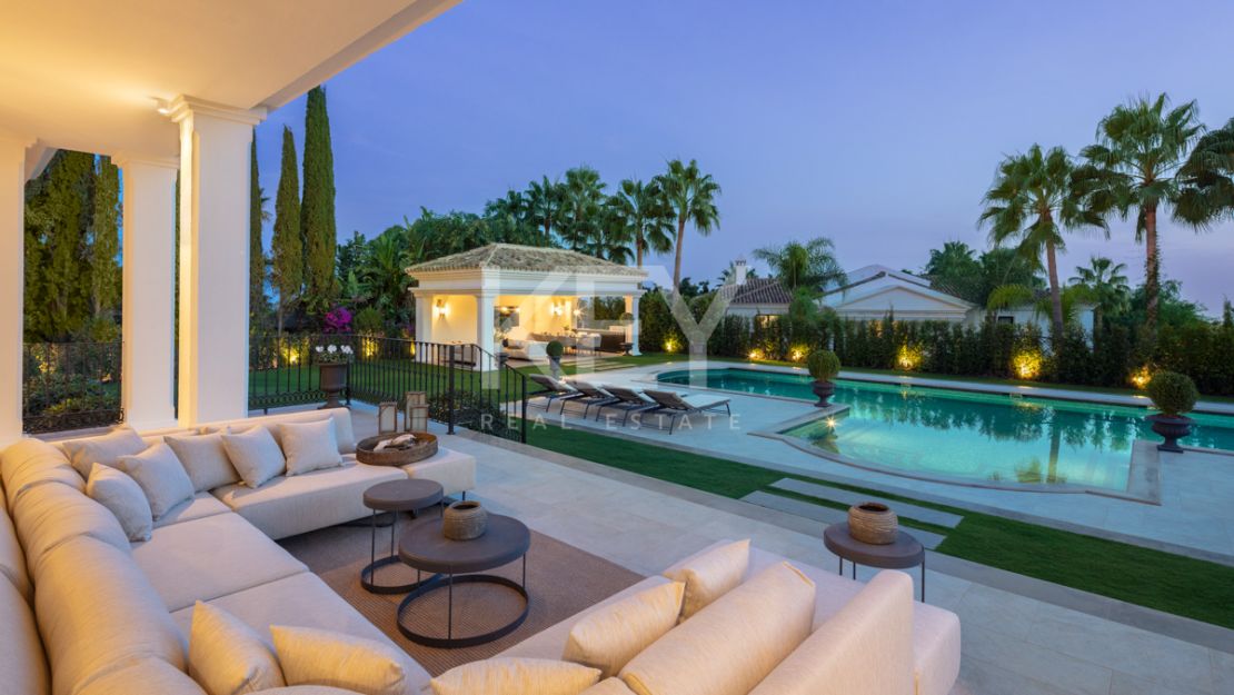 New exclusive Villa for Sale in Golden Mile, Sierra Blanca, Marbella 