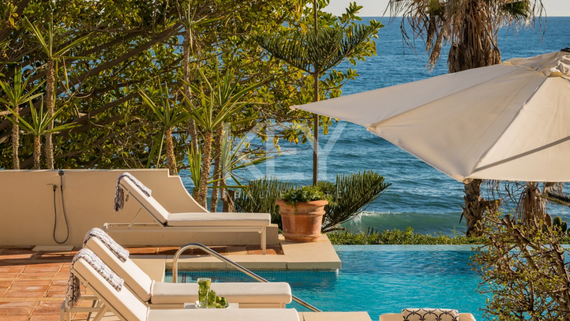 A beachfront oasis of luxury - unmatched amenities, stunning views, and impeccable service in Marbella Golden Mile