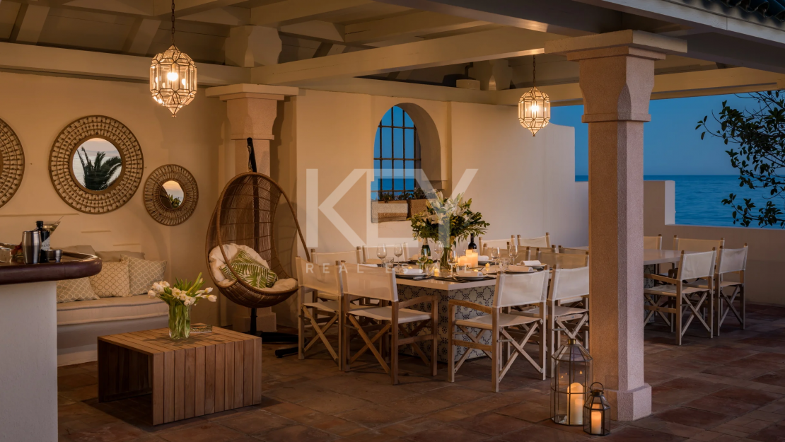 A beachfront oasis of luxury - unmatched amenities, stunning views, and impeccable service in Marbella Golden Mile