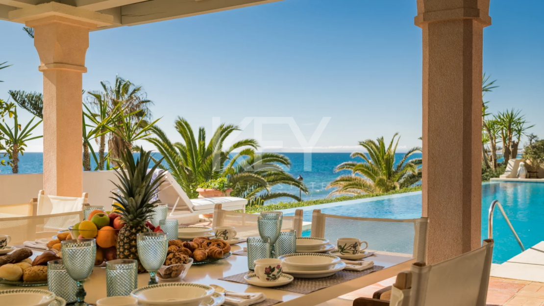 A beachfront oasis of luxury - unmatched amenities, stunning views, and impeccable service in Marbella Golden Mile