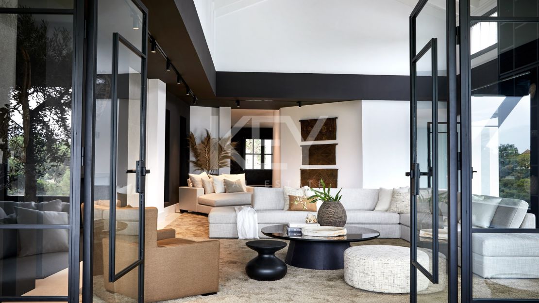 Exquisite Mediterranean Villa for rent in La Zagaleta with Breathtaking Sea and Golf Views