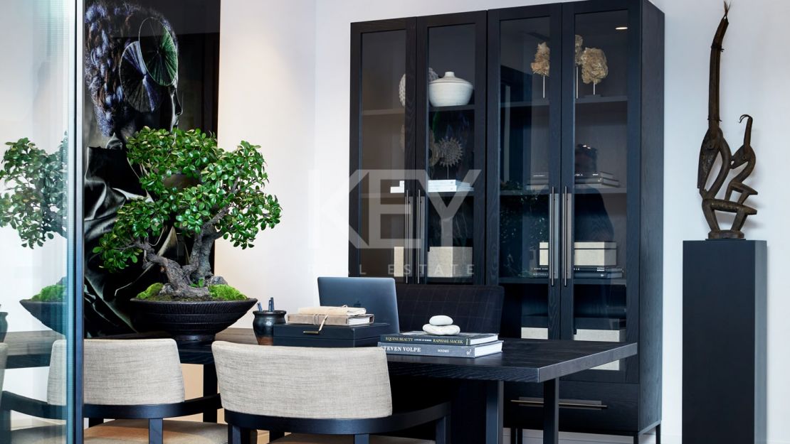 Exquisite Mediterranean Villa for rent in La Zagaleta with Breathtaking Sea and Golf Views