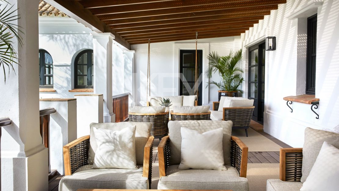 Exquisite Mediterranean Villa for rent in La Zagaleta with Breathtaking Sea and Golf Views