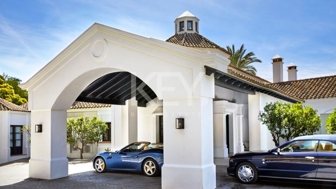 Exquisite Mediterranean Villa for rent in La Zagaleta with Breathtaking Sea and Golf Views