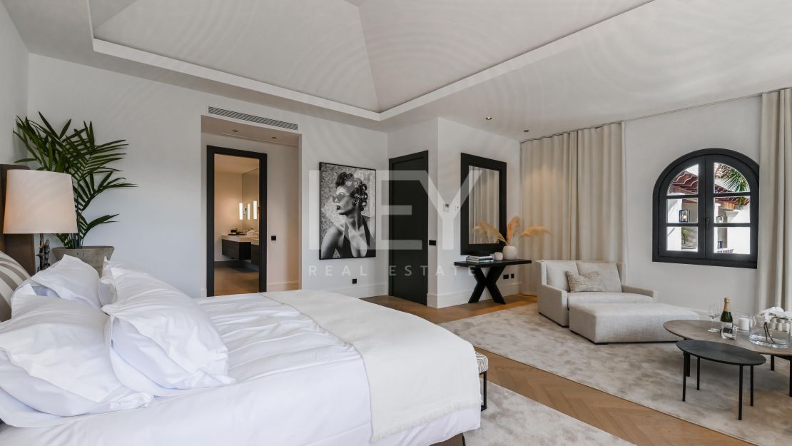 Exquisite Mediterranean Villa for rent in La Zagaleta with Breathtaking Sea and Golf Views