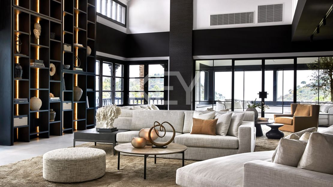 Exquisite Mediterranean Villa for rent in La Zagaleta with Breathtaking Sea and Golf Views