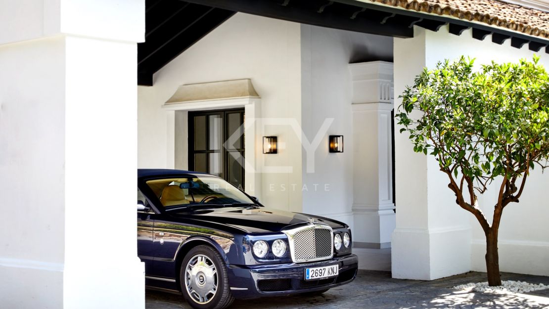 Exquisite Mediterranean Villa for rent in La Zagaleta with Breathtaking Sea and Golf Views