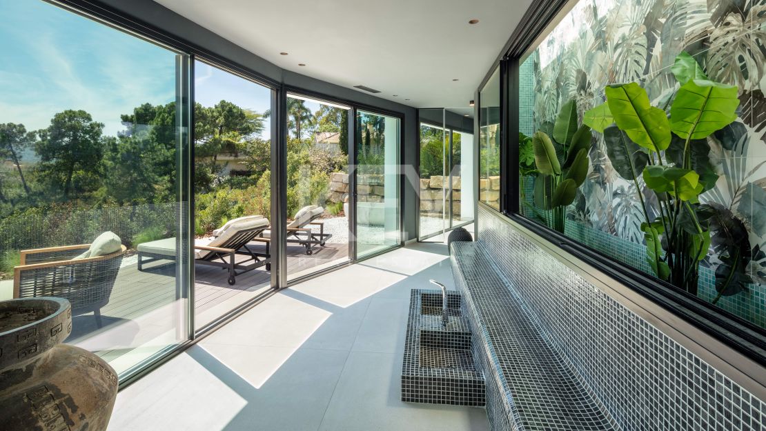 Exquisite Mediterranean Villa for rent in La Zagaleta with Breathtaking Sea and Golf Views