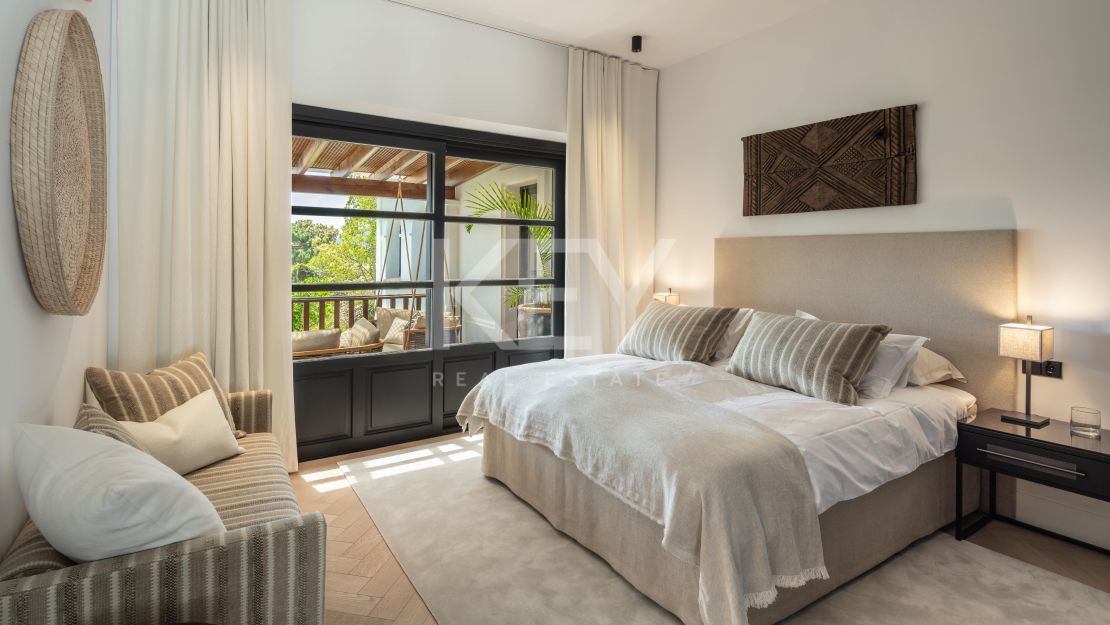 Exquisite Mediterranean Villa for rent in La Zagaleta with Breathtaking Sea and Golf Views