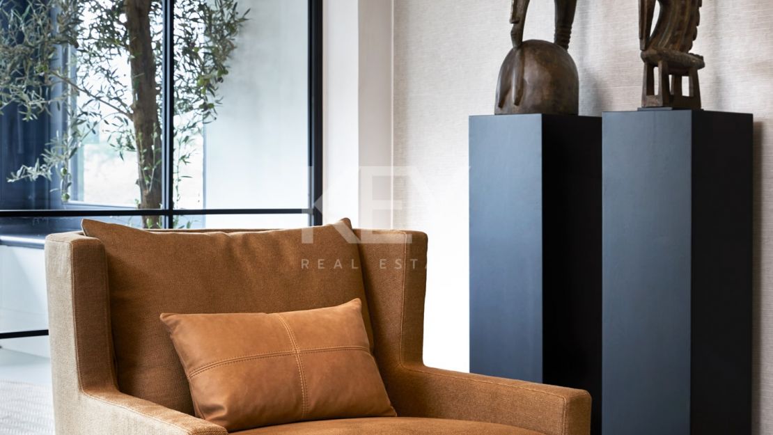 Exquisite Mediterranean Villa for rent in La Zagaleta with Breathtaking Sea and Golf Views