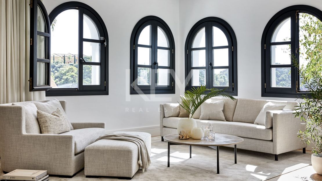 Exquisite Mediterranean Villa for rent in La Zagaleta with Breathtaking Sea and Golf Views