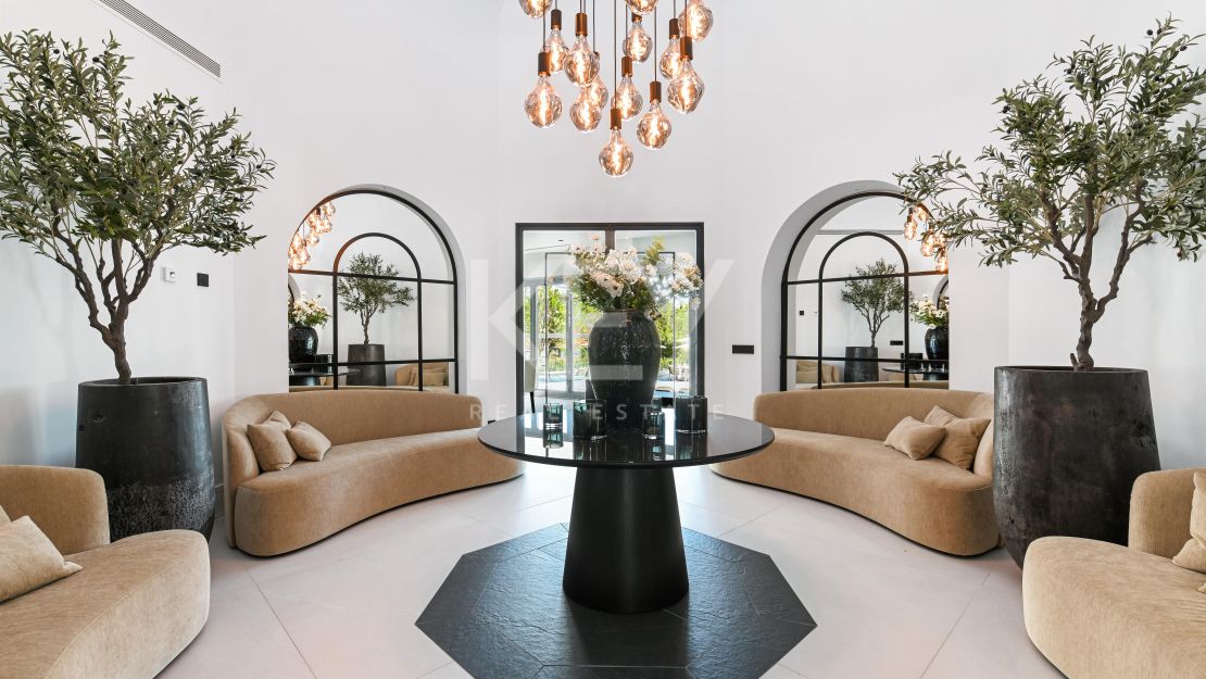 Exquisite Mediterranean Villa for rent in La Zagaleta with Breathtaking Sea and Golf Views