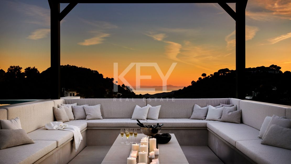 Exquisite Mediterranean Villa for rent in La Zagaleta with Breathtaking Sea and Golf Views