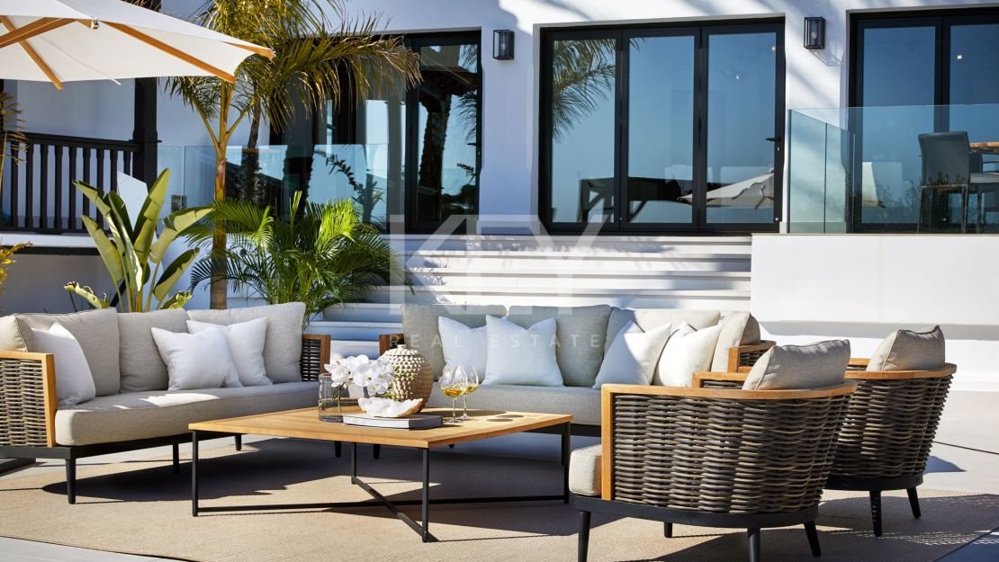 Exquisite Mediterranean Villa for rent in La Zagaleta with Breathtaking Sea and Golf Views