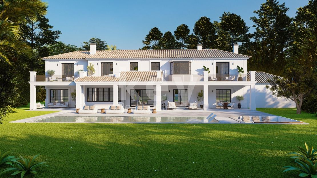 Luxury Villa in the Heart of Guadalmina Baja: A Serene Haven for Golf Lovers Seeking Elegance and Tranquility 