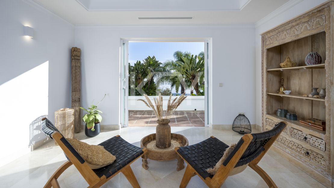 Villa de lujo excepcional con vistas panorámicas al Mediterráneo en Los Altos de los Monteros, Marbella