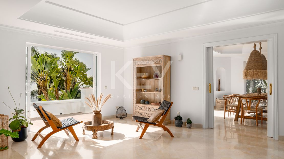 Villa de lujo excepcional con vistas panorámicas al Mediterráneo en Los Altos de los Monteros, Marbella