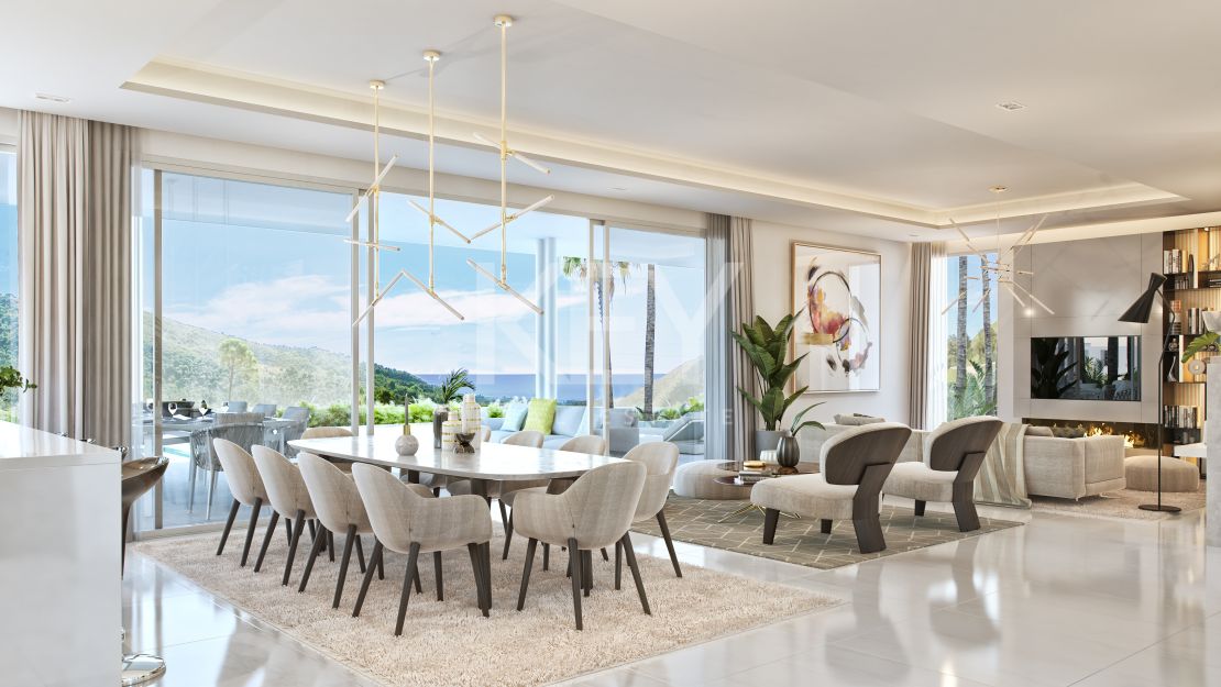 Абсолютно новая роскошная вилла с потрясающим видом на море и пятизвёздочными удобствами в Пало-Альто