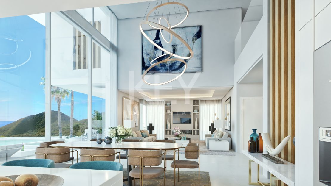 Абсолютно новая роскошная вилла с потрясающим видом на море и пятизвёздочными удобствами в Пало-Альто