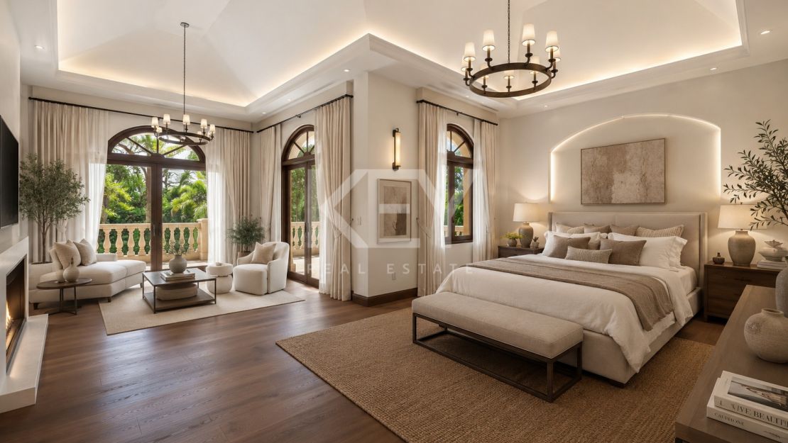 Villa Travertino: luxurious beachside Villa for sale in Guadalmina Baja