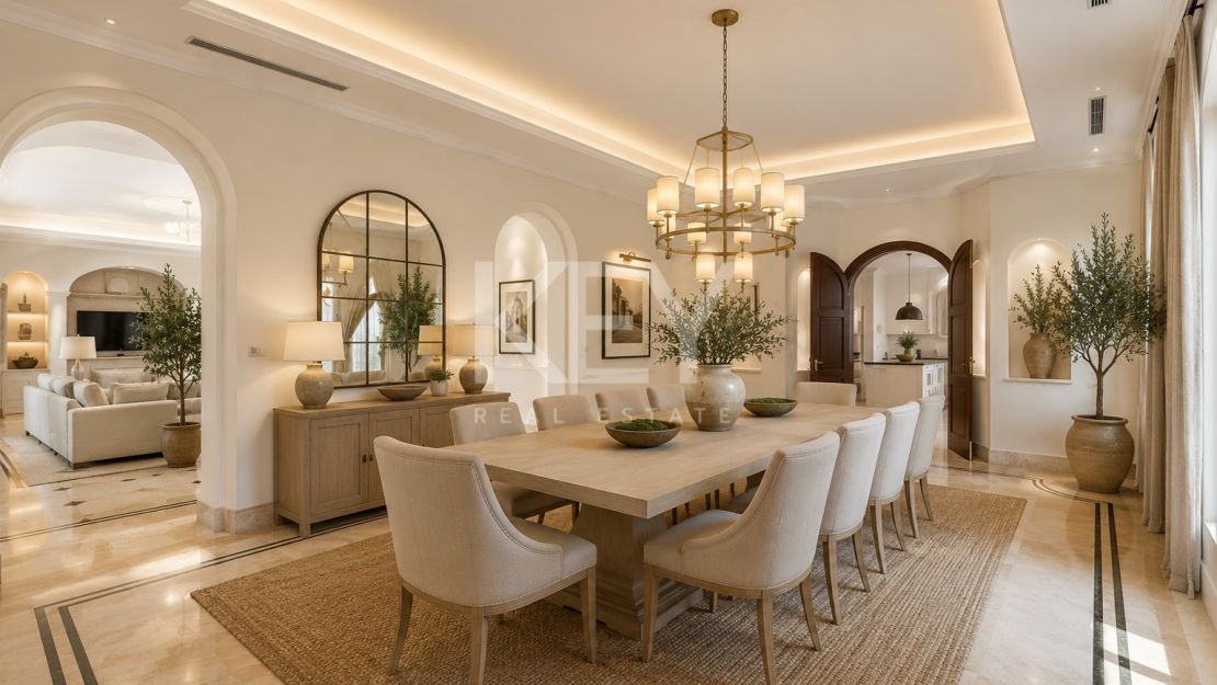 Villa Travertino: luxurious beachside Villa for sale in Guadalmina Baja