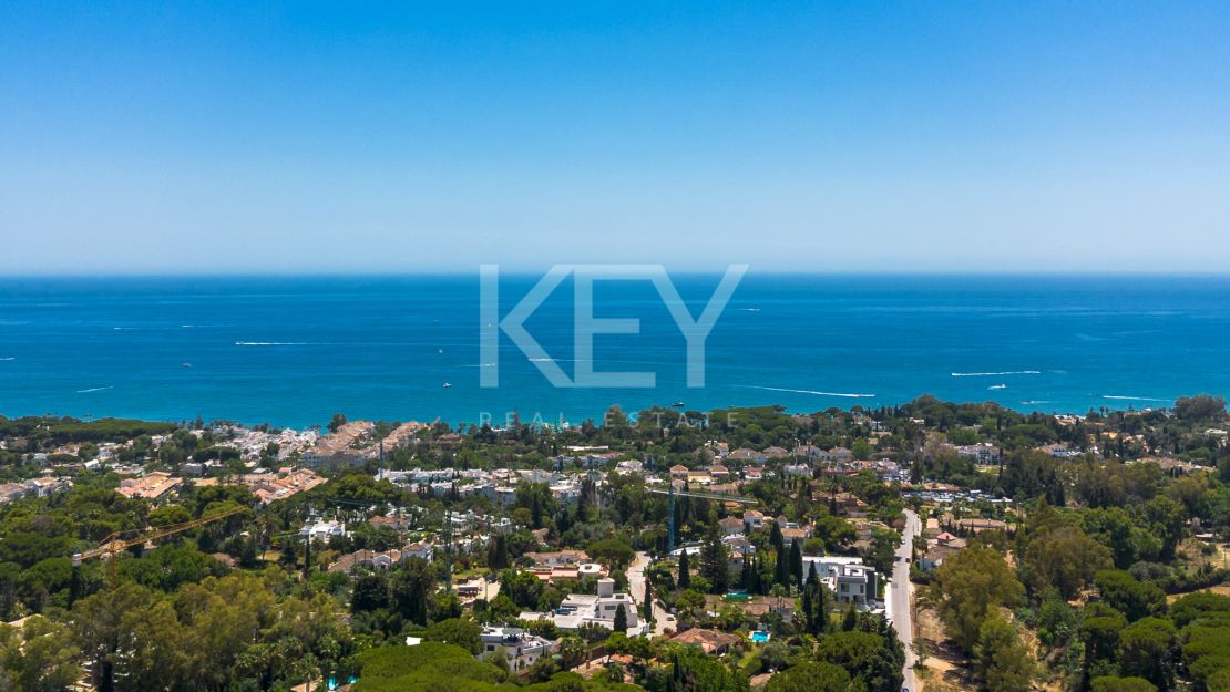 Просторная вилла предлагается в краткосрочную аренду в Nagueles, Golden Mile, Marbella