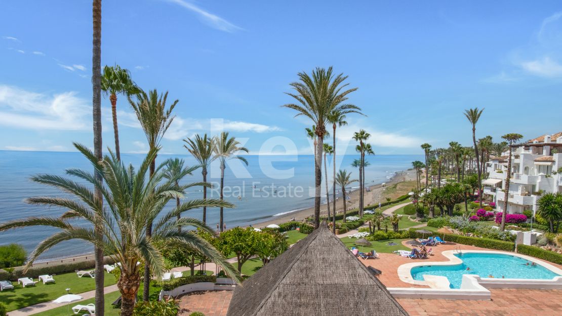 Magical front line beach apartment for sale at Costa del Sol
