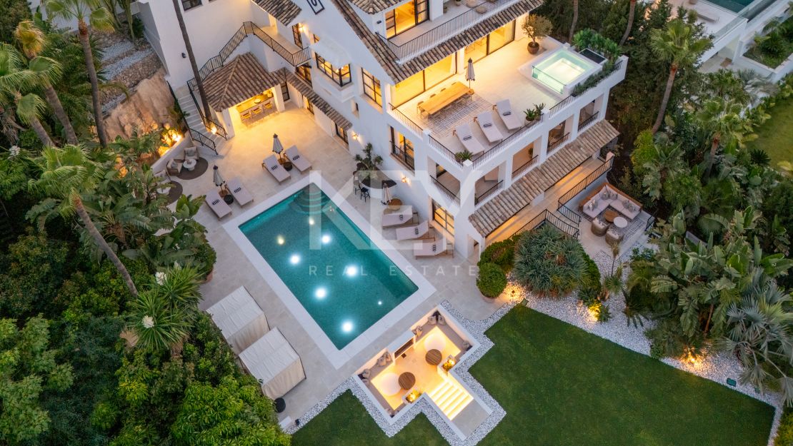  Villa Harmony: Propiedad de lujo en alquiler en Nueva Andalucía, Marbella.