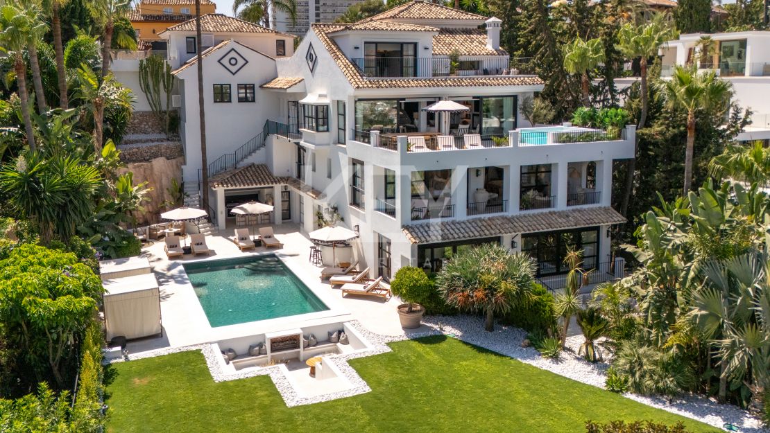  Villa Harmony: Propiedad de lujo en alquiler en Nueva Andalucía, Marbella.