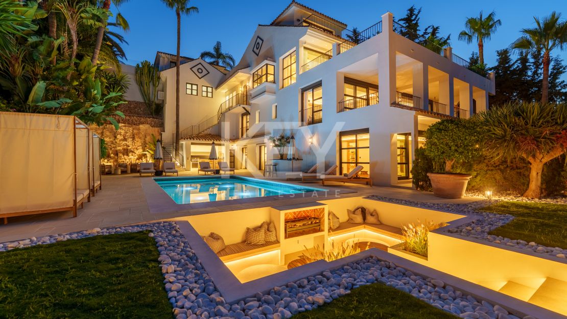  Villa Harmony: Propiedad de lujo en alquiler en Nueva Andalucía, Marbella.