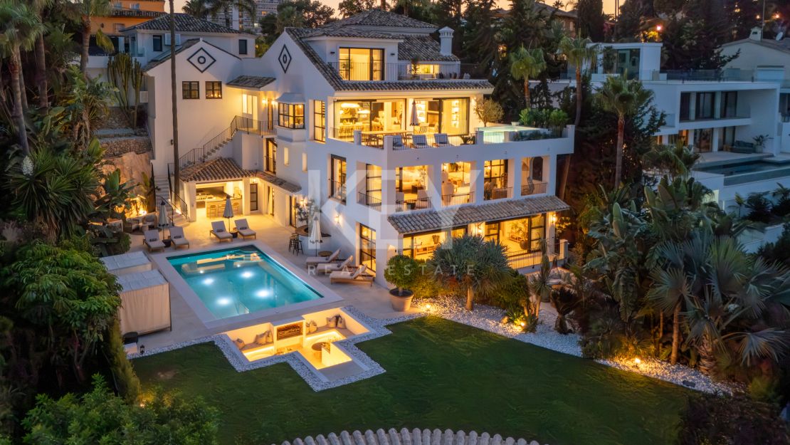  Villa Harmony: Propiedad de lujo en alquiler en Nueva Andalucía, Marbella.