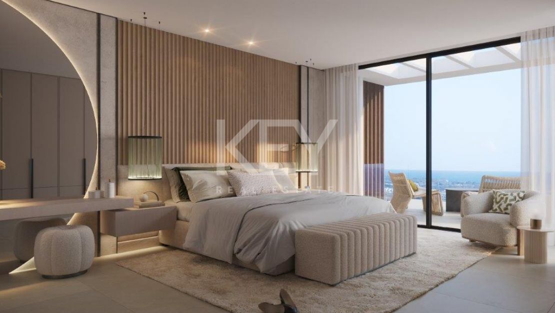 Exclusive villa from the contemporary collection of 12 villas, located on the New Golden Mile, Estepona