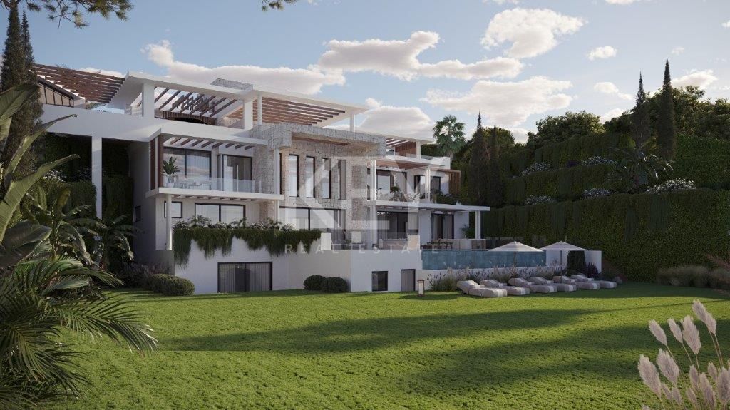 Exclusive villa from the contemporary collection of 12 villas, located on the New Golden Mile, Estepona