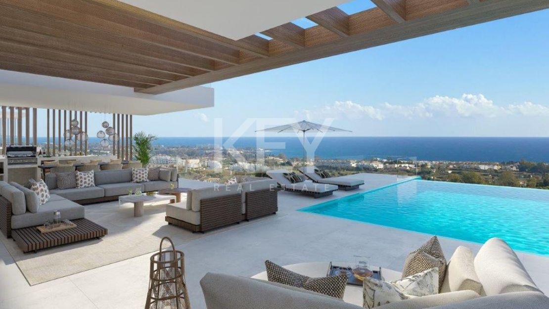 Villa exclusiva de la colección contemporánea de 12 villas, ubicada en la Nueva Milla de Oro, Estepona