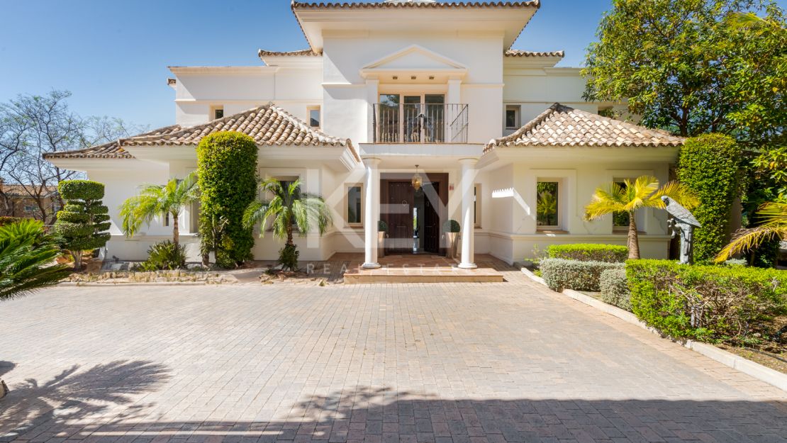 Impresionante mansión en venta en la Milla de Oro, Marbella