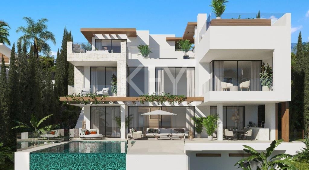 Эксклюзивная вилла из современной коллекции из 12 вилл, расположенная на Новой Золотой Миле, Эстепона.