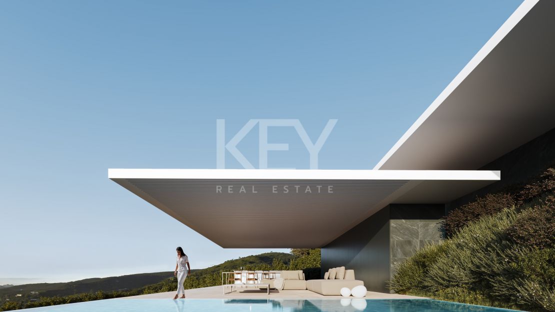 Luxurious villa with golf and sea views for sale in La Reserva, Sotogrande