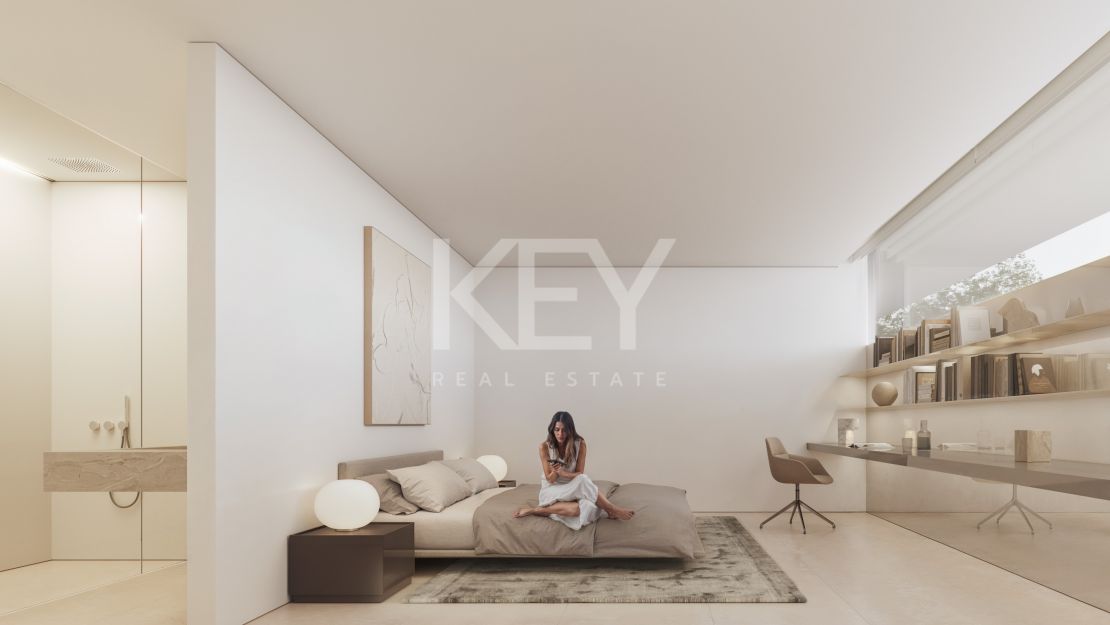 Luxurious villa with golf and sea views for sale in La Reserva, Sotogrande