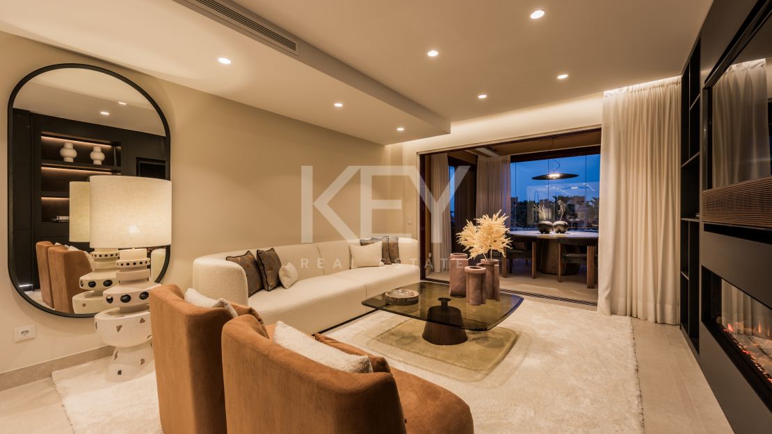 Apartamento junto a la playa en venta en la Nueva Milla de Oro, Estepona