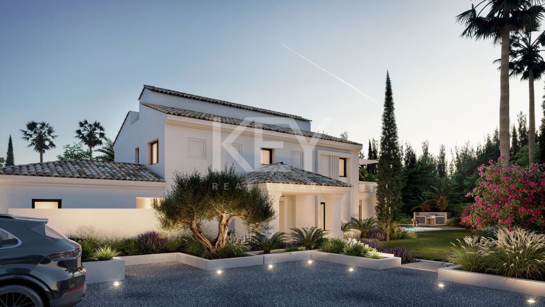 Encantadora villa moderna en venta en Nueva Andalucía, Marbella