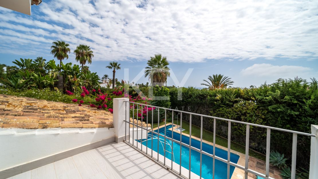 Spacious and comfortable villa for long-term rent in Nagueles, Golden Mile, Marbella
