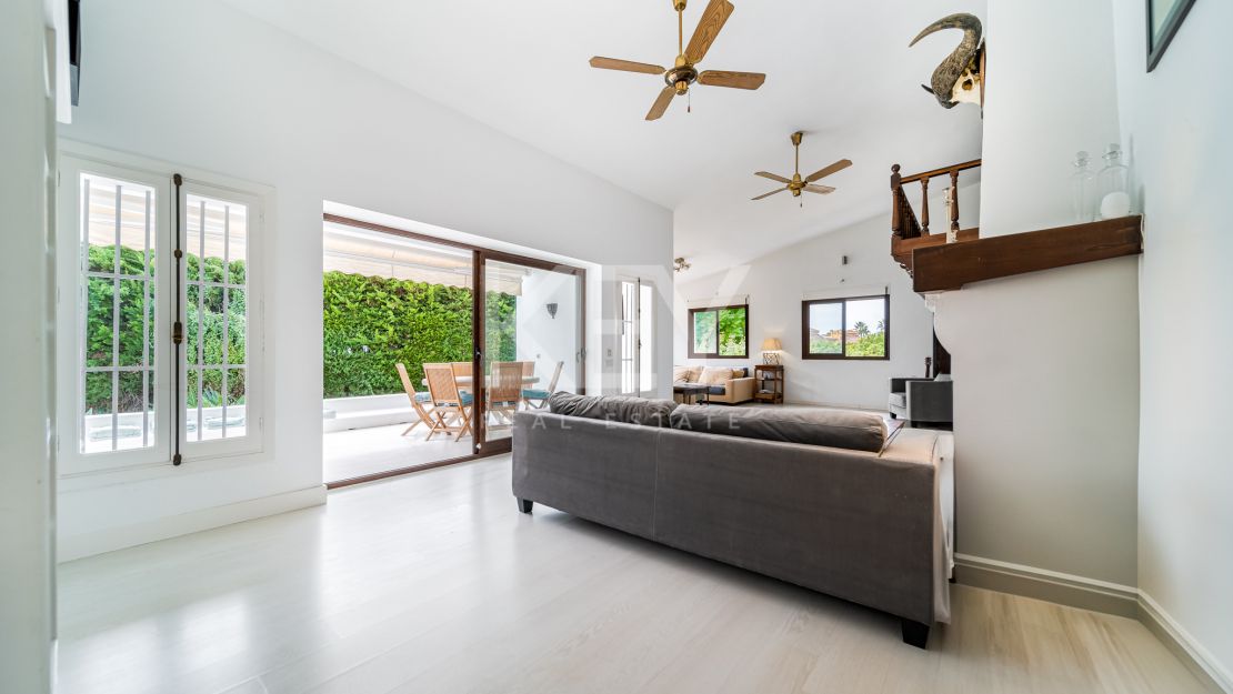 Spacious and comfortable villa for long-term rent in Nagueles, Golden Mile, Marbella