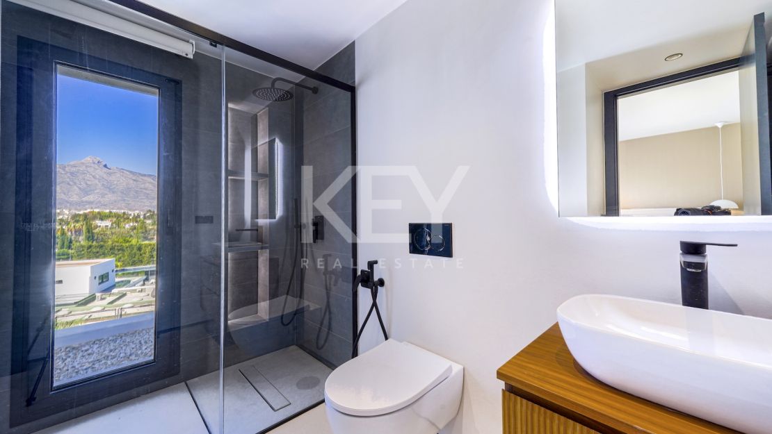Totally refurbished, contemporary villa for sale in Nueva Andalucia, Marbella