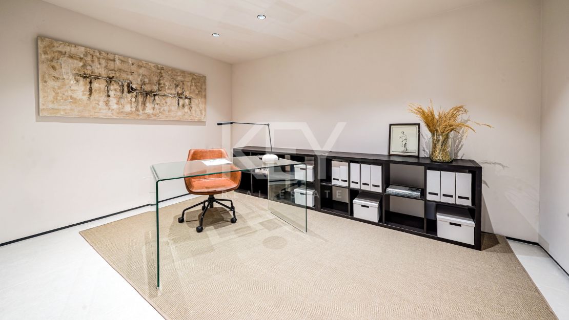 Totally refurbished, contemporary villa for sale in Nueva Andalucia, Marbella