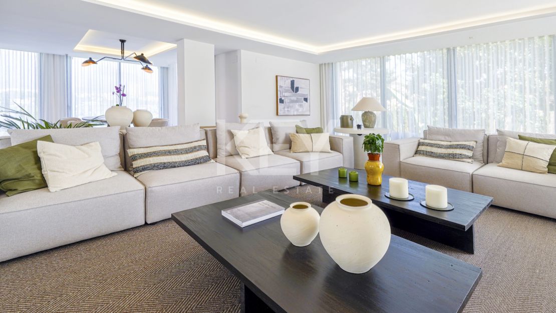 Totally refurbished, contemporary villa for sale in Nueva Andalucia, Marbella