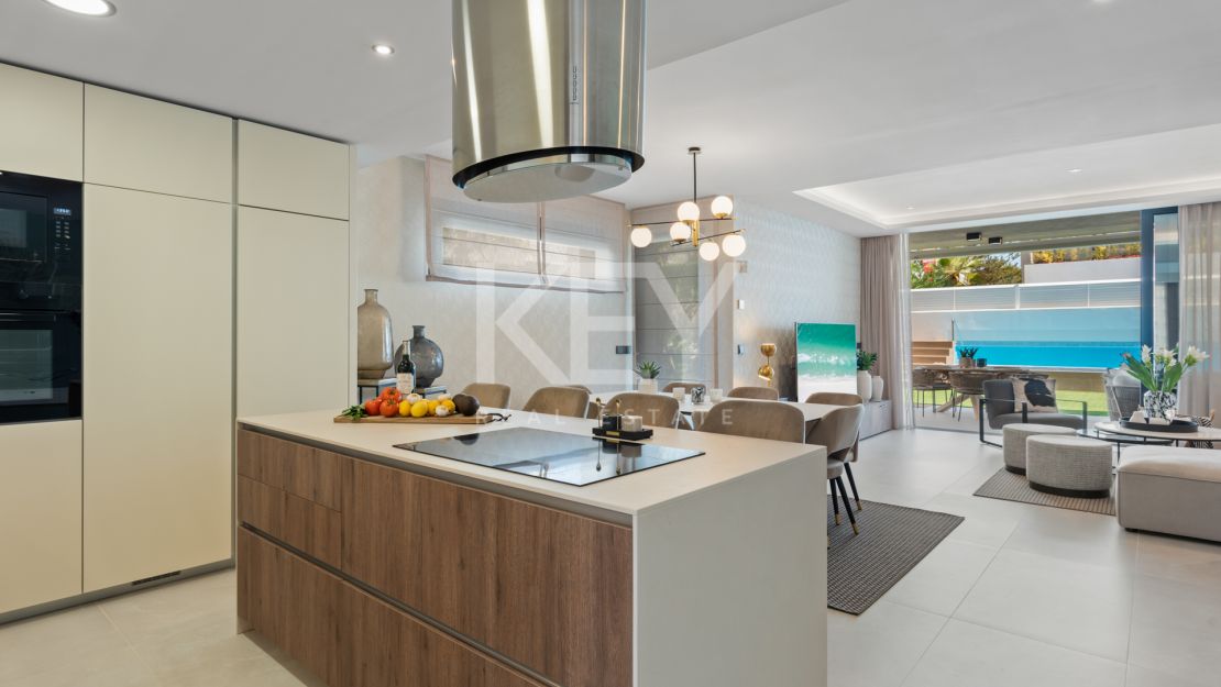 Beautiful and Contemporary Semi Detached House in Banus Bay, Puerto Banus, Marbella