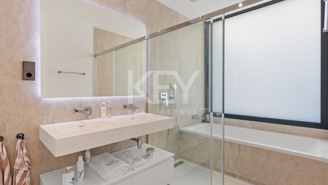 Beautiful and Contemporary Semi Detached House in Banus Bay, Puerto Banus, Marbella