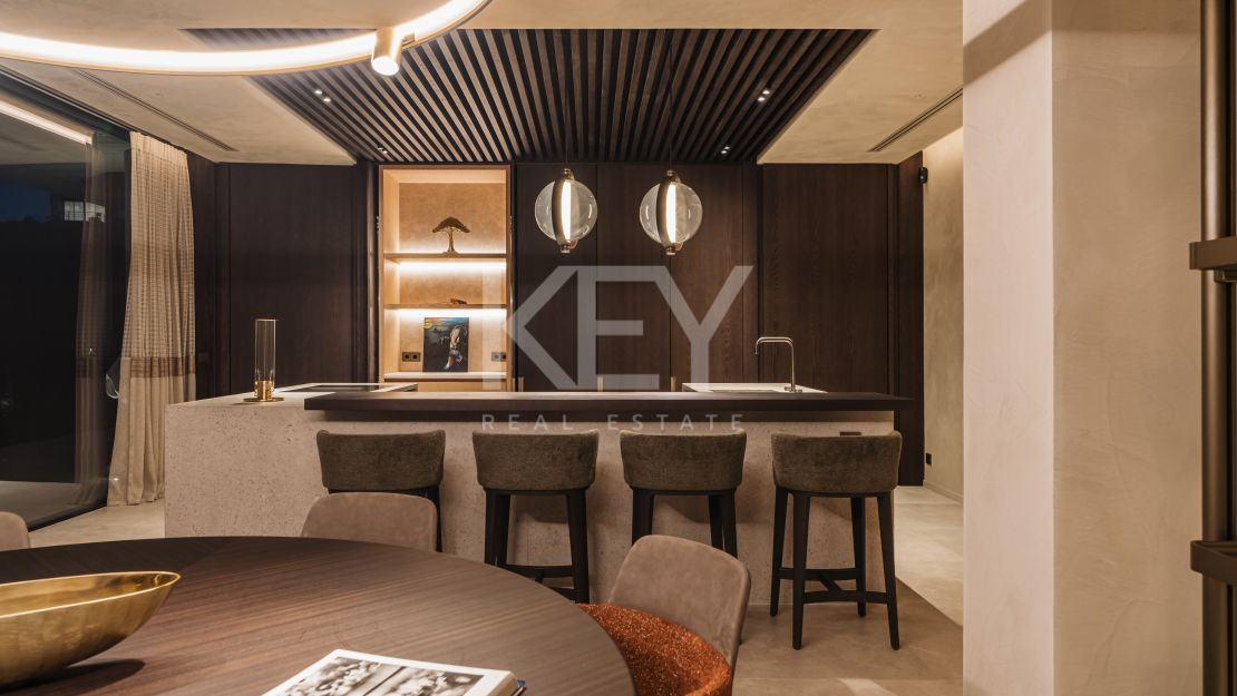 One-of-a-kind luxurious villa with panoramic sea views in Monte Mayor, Benahavis