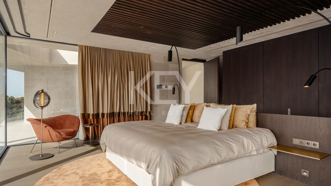 One-of-a-kind luxurious villa with panoramic sea views in Monte Mayor, Benahavis